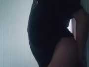 Cleaning my room turned into fucking my dildo on every possible surface 5/16