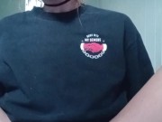 Cleaning my room turned into fucking my dildo on every possible surface 8/16