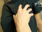 ВОЗБУЖДЕННАЯ ПАРОЧКА ЗАНИМАЕТСЯ СЕКСОМ. ЕЕ ОГРОМНАЯ ГРУДЬ ОЧЕНЬ ВОЗБУЖДАЕТ 8/16