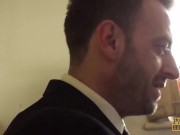 Dominated UK Sub Receives Cum In Mouth 4/16