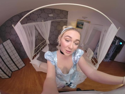 Petite Blonde Jenny Wild As CINDERELLA Fucking You In VR Porn