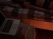 Одноклассница повелась и одела повязку на глаза, и получила два члена в свои дырочки 3/16