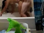 5ft Asian Chinese Model "PingSun" Fucked Rough in the Shower! ⛩️ OnlyFans/IG - (DaddyslilAsian23) 8/16