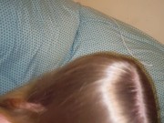 Big boobs blonde Nichole Madison trades her favorite lollipop for a dick! POV blowjob 5/16