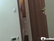 Smoking blonde tries her luck on camera 16/16