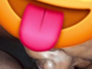 Daddy eating and sucking on this fat ass pussyyyyy !