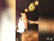 Девушка отсосала и трахнулась в туалете ночного клуба, пока ее парень ждал снаружи 13/16