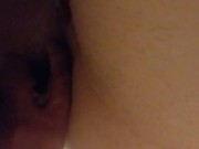 Fucking my girlfriend's pussy with a strapon. 12/16