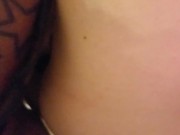 Fucking my girlfriend's pussy with a strapon. 14/16
