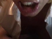 Public blowjob in the parking lot by Rose Valerie - MySexMobile 14/16