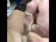 Moglie troia che ama fare pompini e farsi riempire di sborra la fica da sconosciuti  9/16