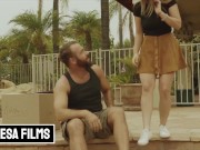 Bellesa - Gorgeous Babe Laney Grey Makes The First Move To Get Into Chad White Pants 1/16