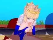 FATE ARTORIA LANCER (3D HENTAI) 2/16