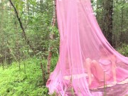 Cute Girl Blowjob Dick and Doggystyle Outdoor in the Tent 2/16