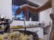 Cooking Naked For Daddy On Valentine's Day 10/16