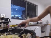 Cooking Naked For Daddy On Valentine's Day 15/16