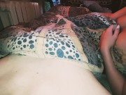 Woke up boyfriend with her sweet pussy 3/16