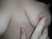 The best way to moisturize your girlfriend is to suck her puffy nipples 12/16