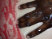 She missed daddys BBC; pawg creams all over bbc 6/16