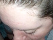 Daddy loves getting his huge white cock slobbered on 10/16