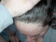 Daddy loves getting his huge white cock slobbered on 14/16