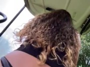 Sexy Latina gets fucked outdoors at a golf club 16/16