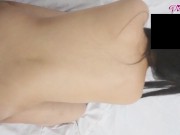 Beautiful Sexy Pinay Bitch Suck DILDO while Boyfriend Watching on Her. She Loves 2 Cock Same Time