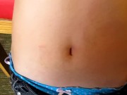 Sexy stretched navel play of my friend, navel finger and exciting penetration Fantasy of Paula 14/16