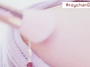 【乳首オナニー】筆ブラシでゆっくり焦らしてからご褒美乳首イキ 11/16