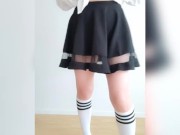 Innocent, petite, kawaii schoolgirl teasing - smolpastel 14/16