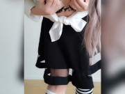 Innocent, petite, kawaii schoolgirl teasing - smolpastel 15/16