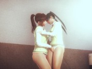 school girl fingering her friend in class room 6/16