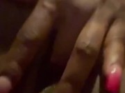 Wet Creamy Pussy .. Masturbate Really Hard Until My Fat Pussy Squirt  12/16