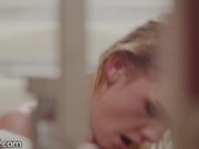 Blonde Surprises Ebony BF In The Bath - XEmpire 11/16