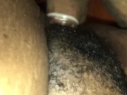 Fucking black hairy pussy 7/16