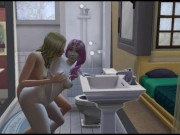 Lesbian fetish - girls know how to please each other with their fingers | lesbian domination 12/16