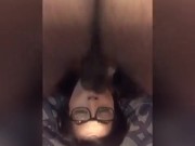 Step brother face fucks step sister and cums all over her face (snippet from new vid)  3/16