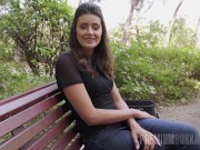 Premiumbukkake - The dark-haired European vixen has now developed a full-blown bukkake addiction 1/16