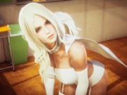Marvel - Emma Frost masturbation - 3D Porn 1/16