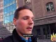 HOT CUM IS A REWARD FOR SLUTTY BLONDE PAWG 1/16