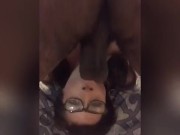 Step brother pounds step sisters ass with her heels on while parents are in the next room  11/16