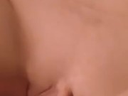 Jerking off inside her gaping pussy 13/16