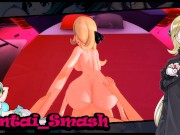 Cynthia gets fucked from your POV, swallows your cum.