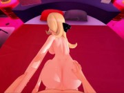 Cynthia gets fucked from your POV, swallows your cum. 8/16