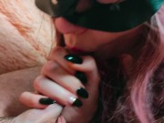 ОТСОСАЛА МОЙ УТРЕННИЙ СТОЯЧИЙ ЧЛЕН И ВЫСОСАЛА ВСЮ СПЕРМУ/КОНЧИЛ В РОТ/ МНОГО СПЕРМЫ 11/16