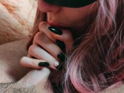 ОТСОСАЛА МОЙ УТРЕННИЙ СТОЯЧИЙ ЧЛЕН И ВЫСОСАЛА ВСЮ СПЕРМУ/КОНЧИЛ В РОТ/ МНОГО СПЕРМЫ 9/16