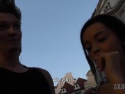 HUNT4K. Tender teen tastes hunters cock because he is ready to pay 4/16