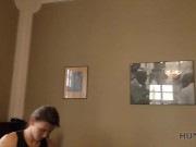 HUNT4K. Tender teen tastes hunters cock because he is ready to pay 5/16