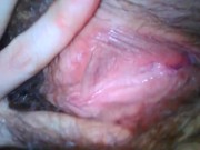 Are you Ready for PinkMoonLust Creamy Hairy Pink Pretty Pussy close up closeup SPREAD? 16/16