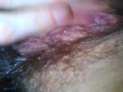 Are you Ready for PinkMoonLust Creamy Hairy Pink Pretty Pussy close up closeup SPREAD? 6/16